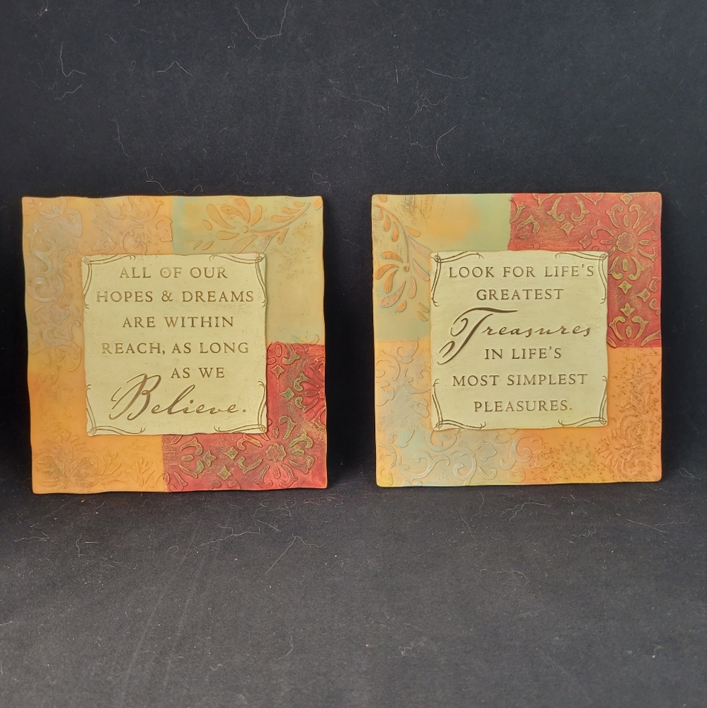 2 Inspirational/ Uplifting Wall Art 🌟BUNDLE AND SAVE